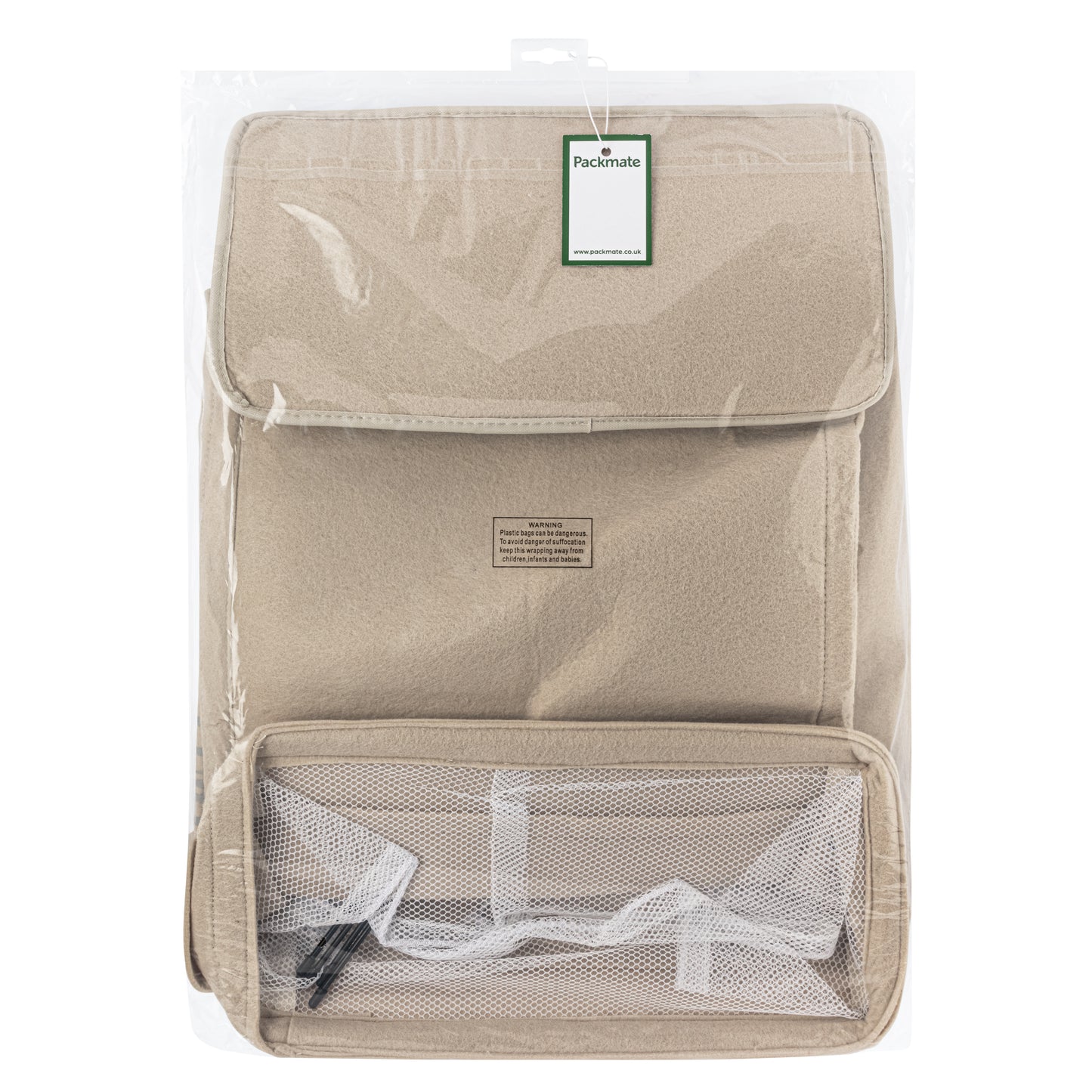 Felt Storage Hamper - Oyster Grey