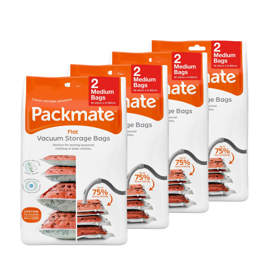 Packmate MEDIUM Flat Vacuum Storage Bags (45x60cm)