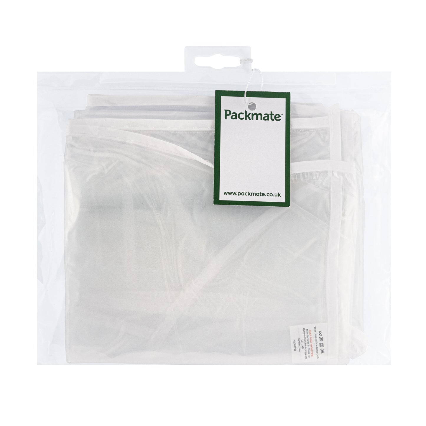 Set of 2 PEVA Suit Covers