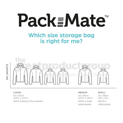 Packmate 1pc SMALL Travel Roll Storage Bag (25x38cm)